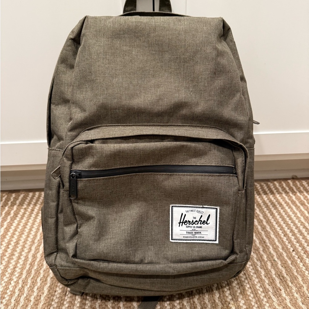 Herschel Supply Company Green Backpack Minimalist Design